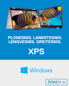 Naujieji XPS su Windows!